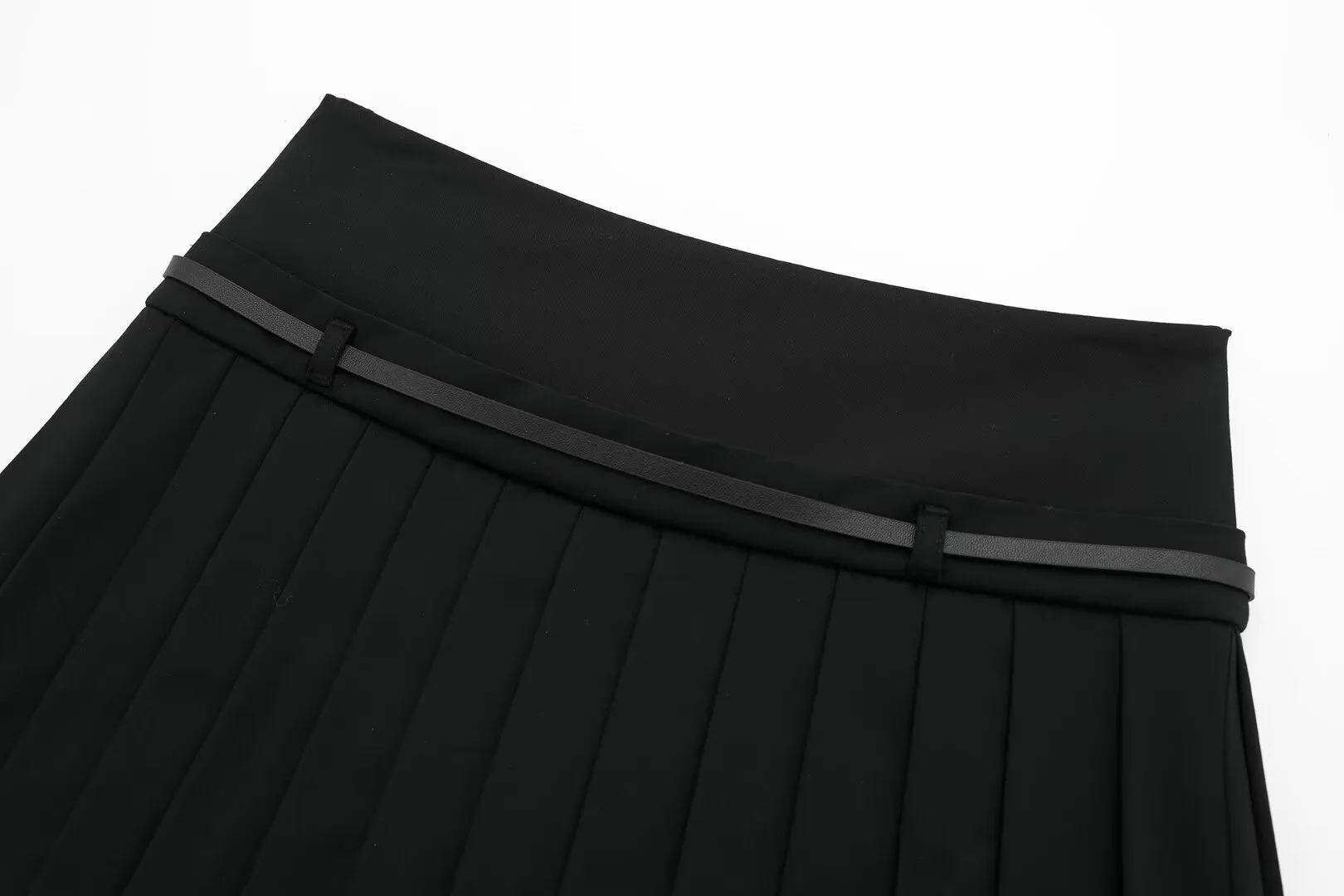 Alaila Pleated Mini Skirt