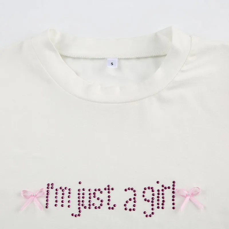 Alysse Letter Print T-Shirt