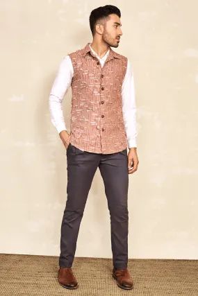 Bandi Jackets with Classic White Shirt & Grey Trousers