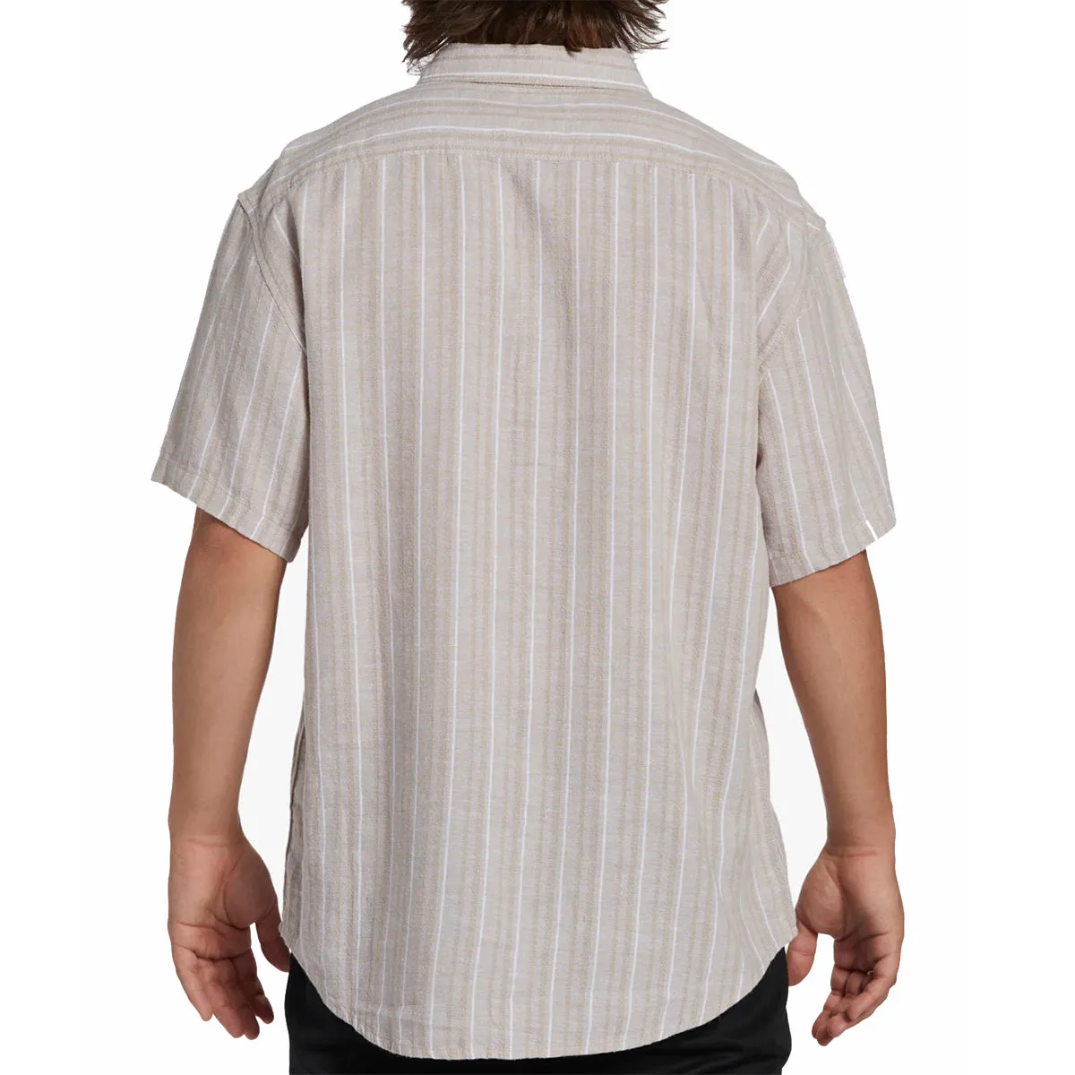 Billabong All Day Stripe Short Sleeve Button-Up Shirt