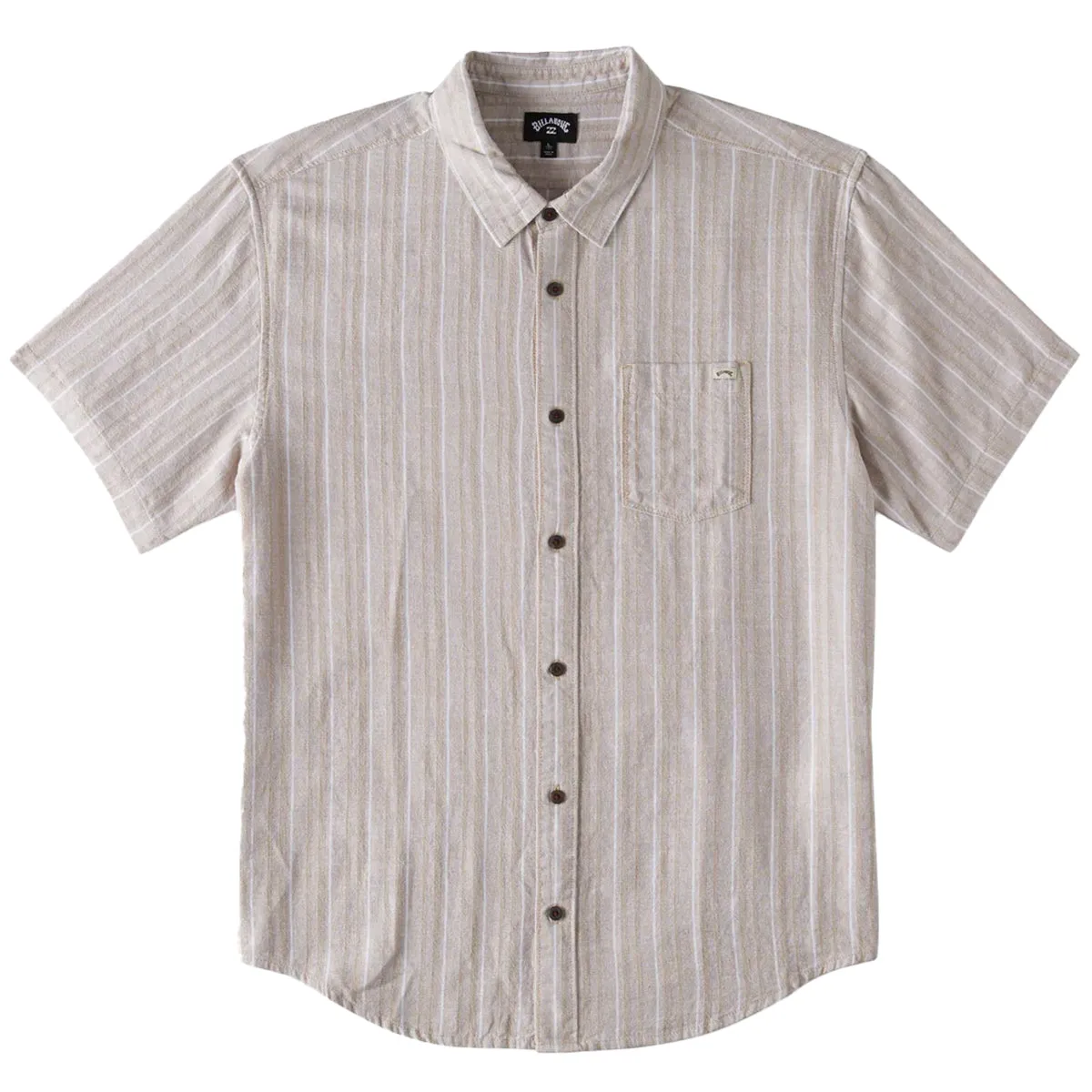 Billabong All Day Stripe Short Sleeve Button-Up Shirt