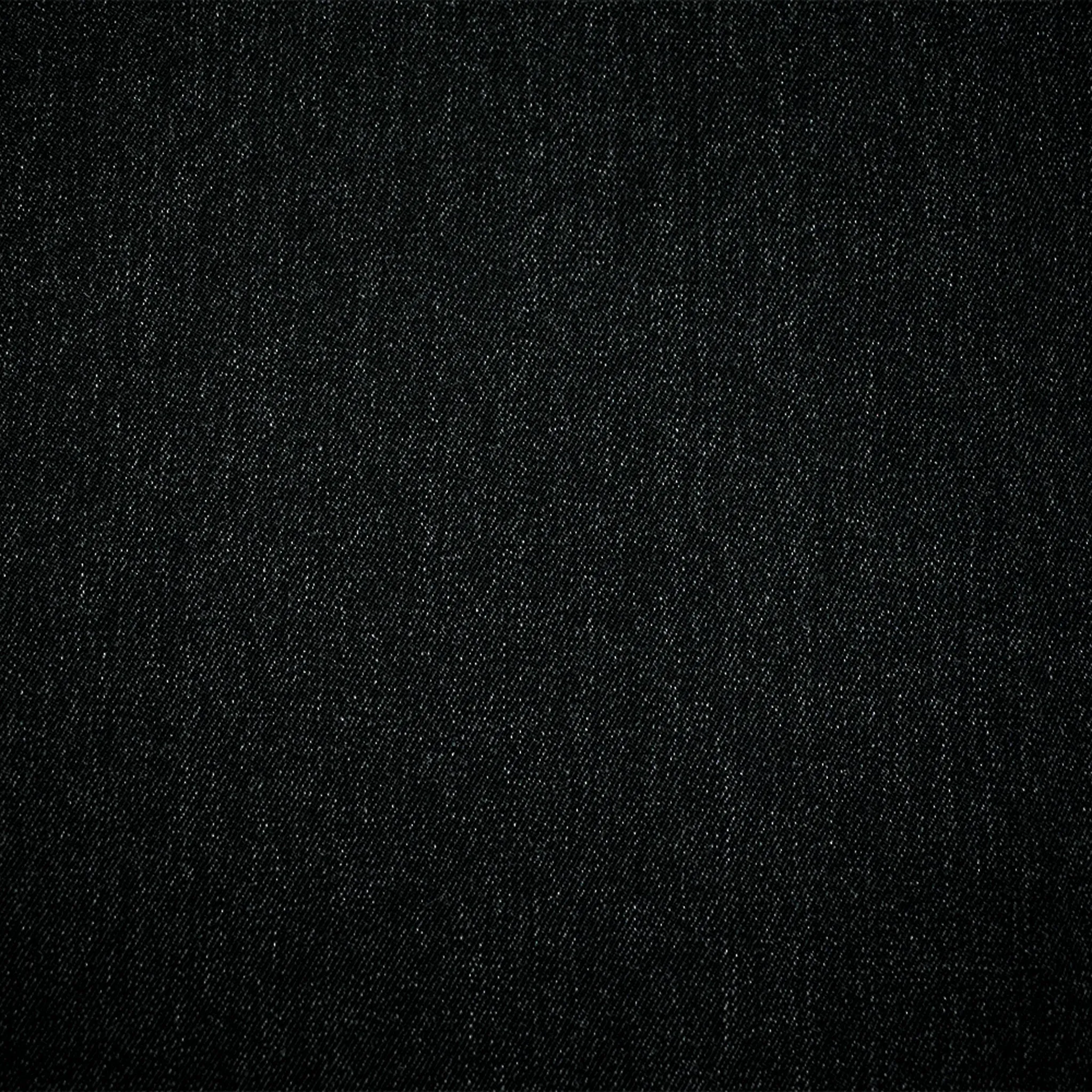 Black-Gray Wool Blend Texture Twill Woven Jacketing Fabric