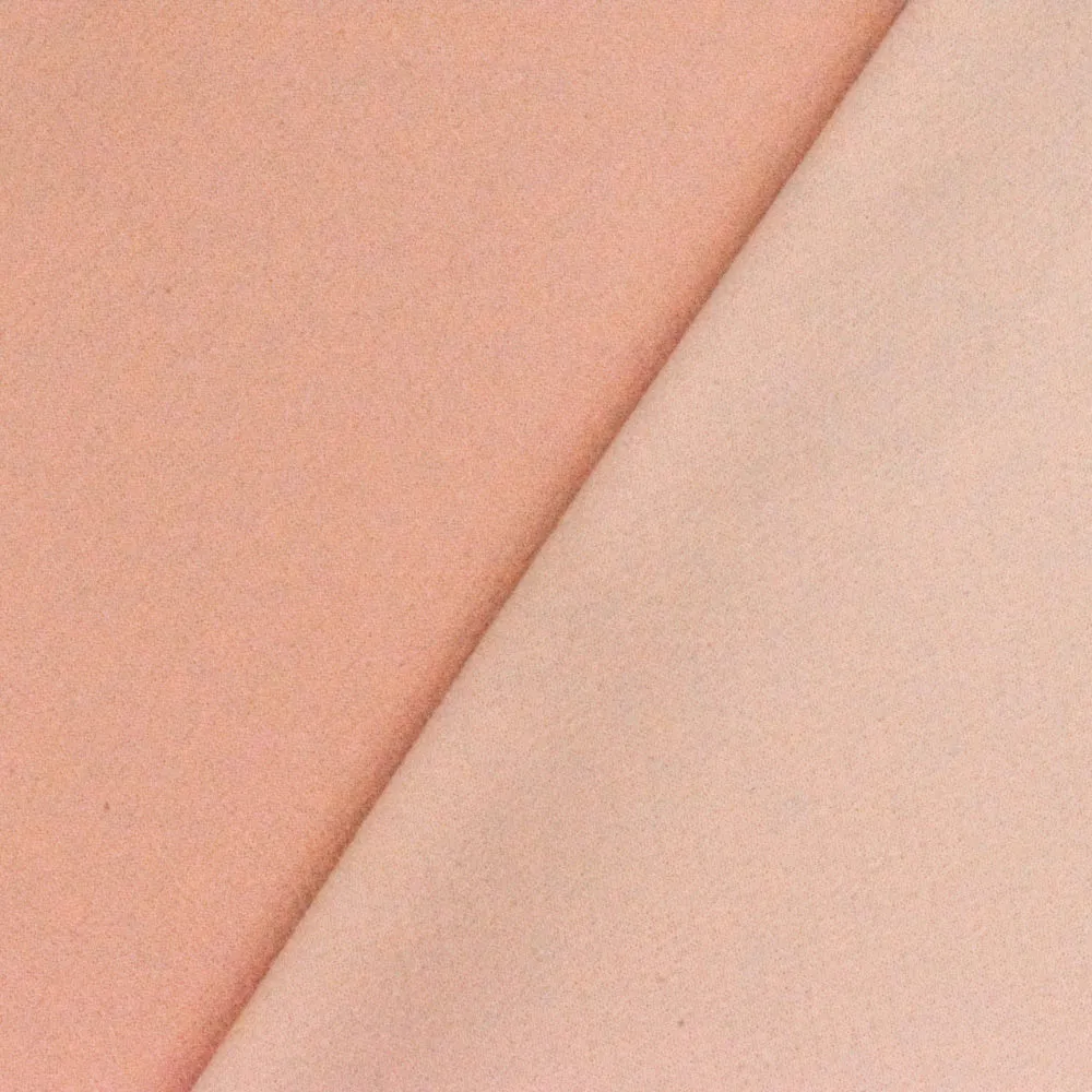 Cloud Peach Texture Polyester Double Weave Crepe Momie Woven Fabric