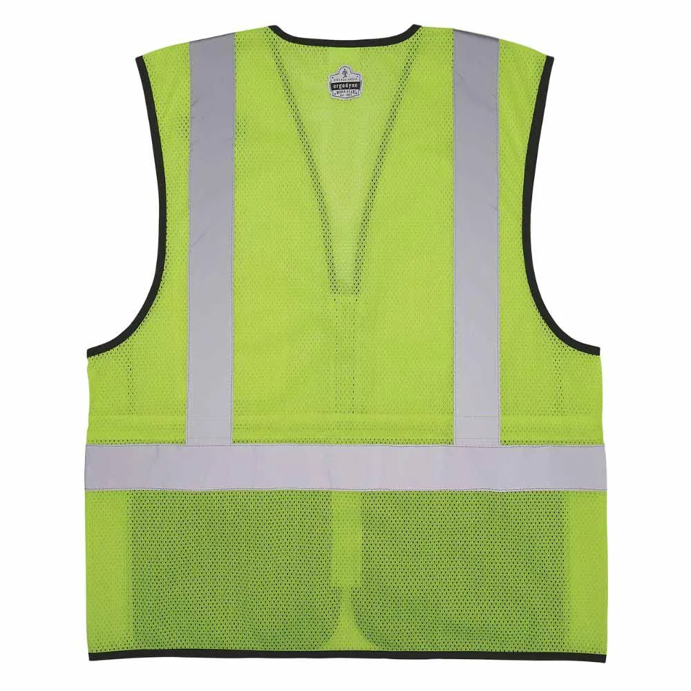 Ergodyne 23013 8210ZBK S/M Lime Hi Vis Safety Vest