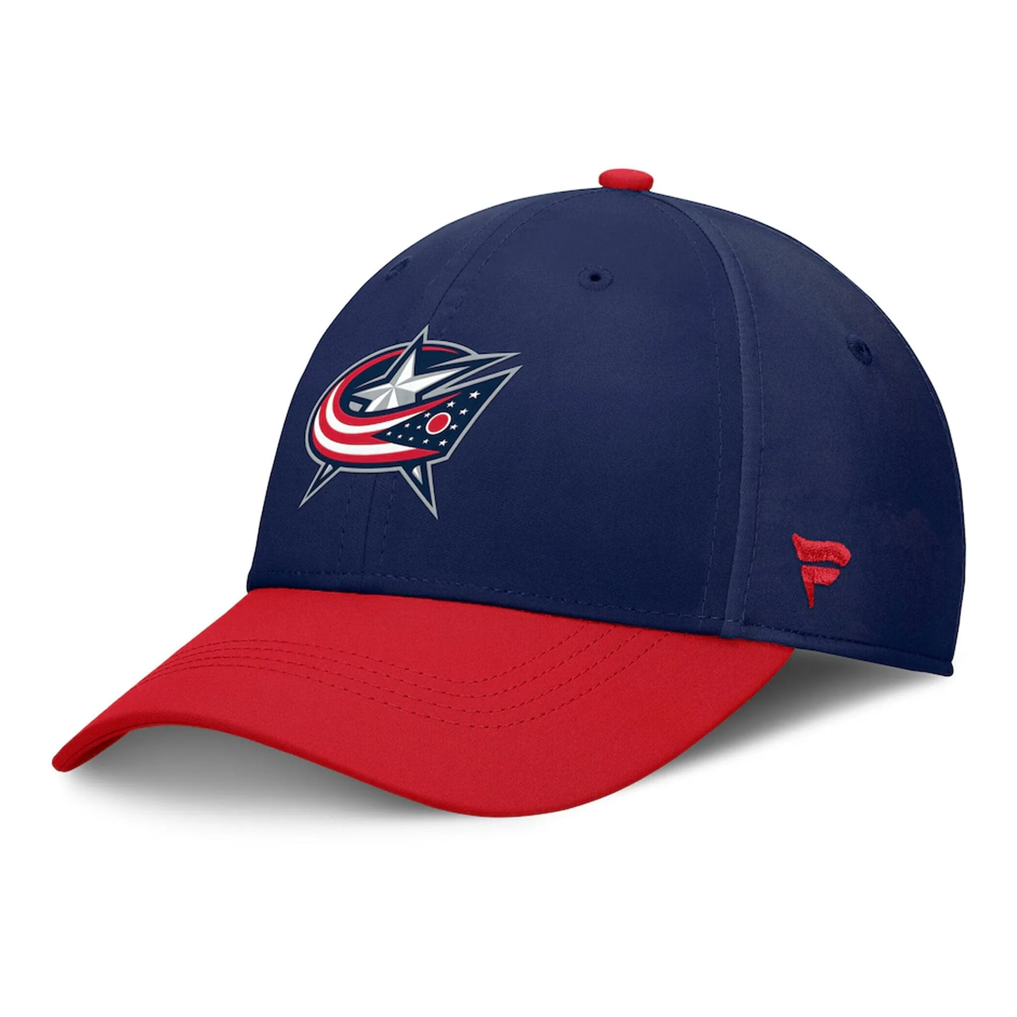 Fanatics AP Rink 6 Stretch Hat - Columbus Blue Jackets