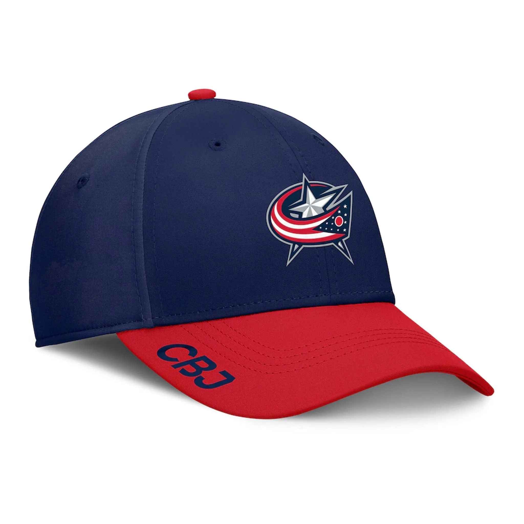 Fanatics AP Rink 6 Stretch Hat - Columbus Blue Jackets