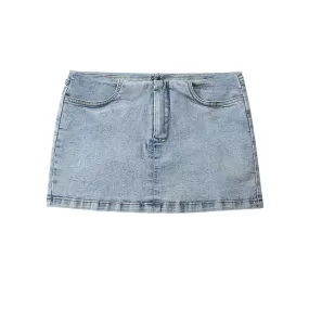 Frida Denim Mini Skirt