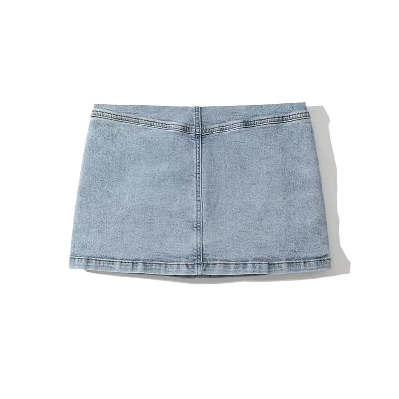 Frida Denim Mini Skirt