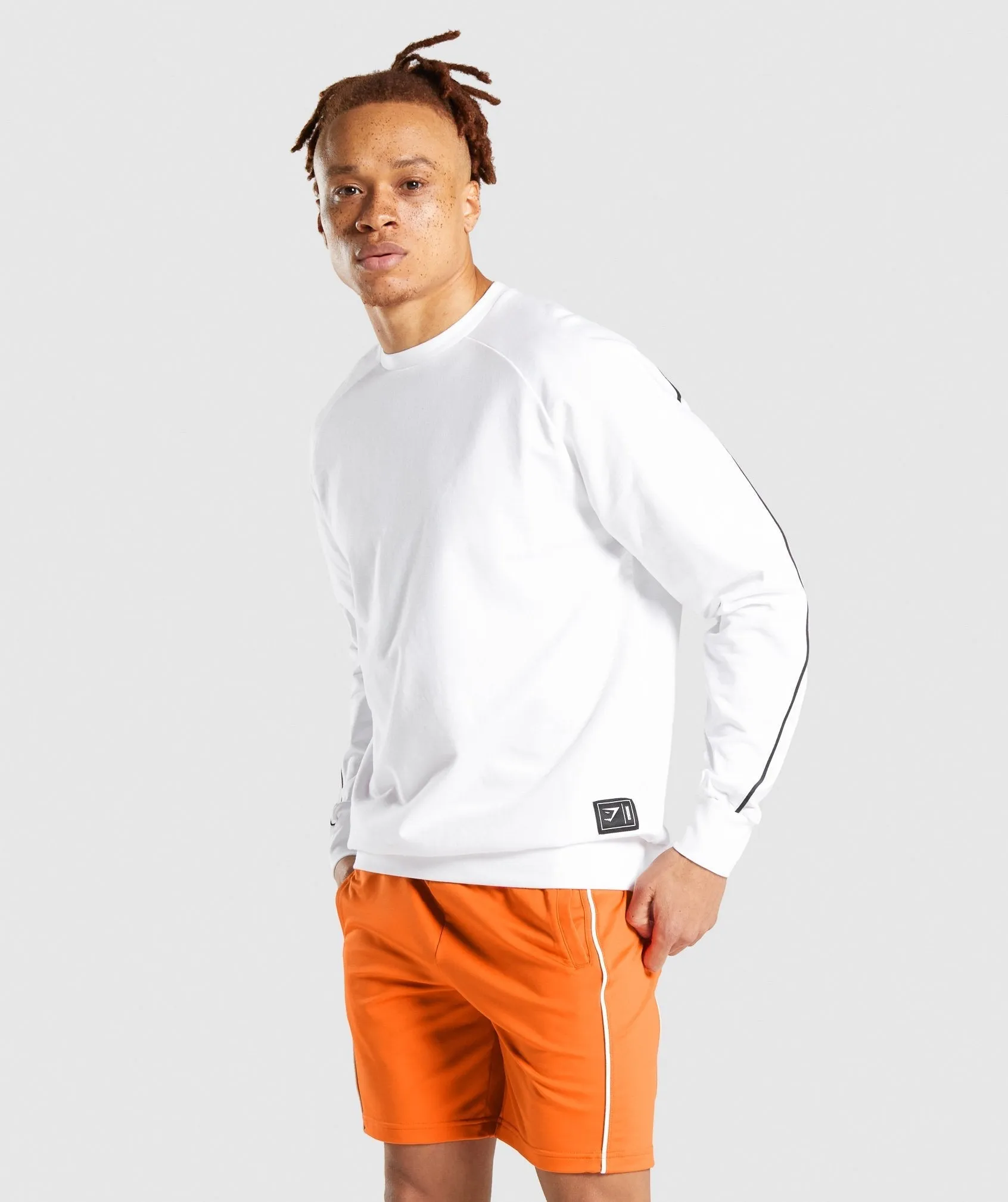 Gymshark Recess Crew Sweatshirt - White