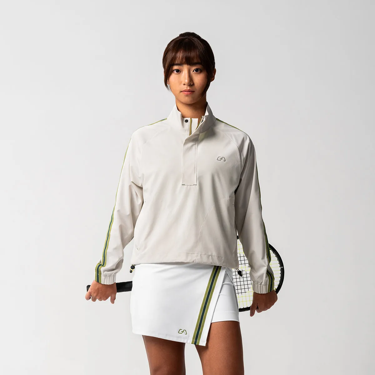 Half zip Functional Tennis Anorak for Women