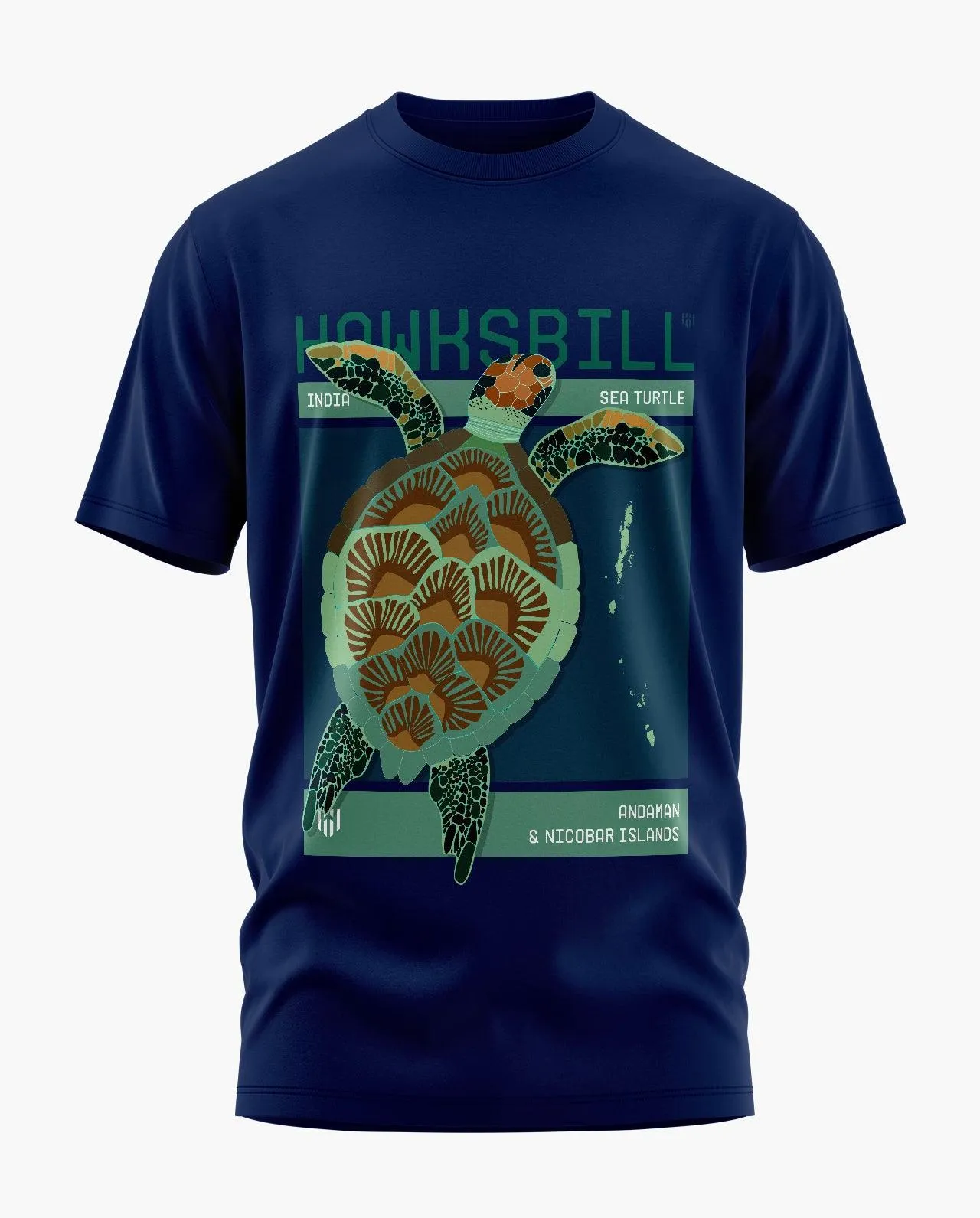 Hawksbill Turtle Signature LuxeSoft Cotton T-Shirt