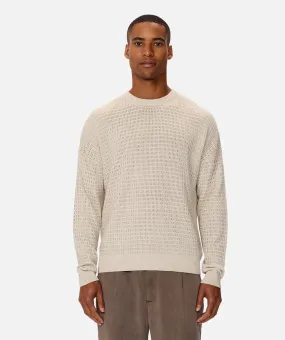 INDUSTRIE - The Nunez L/s Knit - Stone