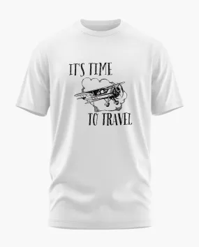 It's Time to Travel Signature LuxeSoft Cotton T-Shirt