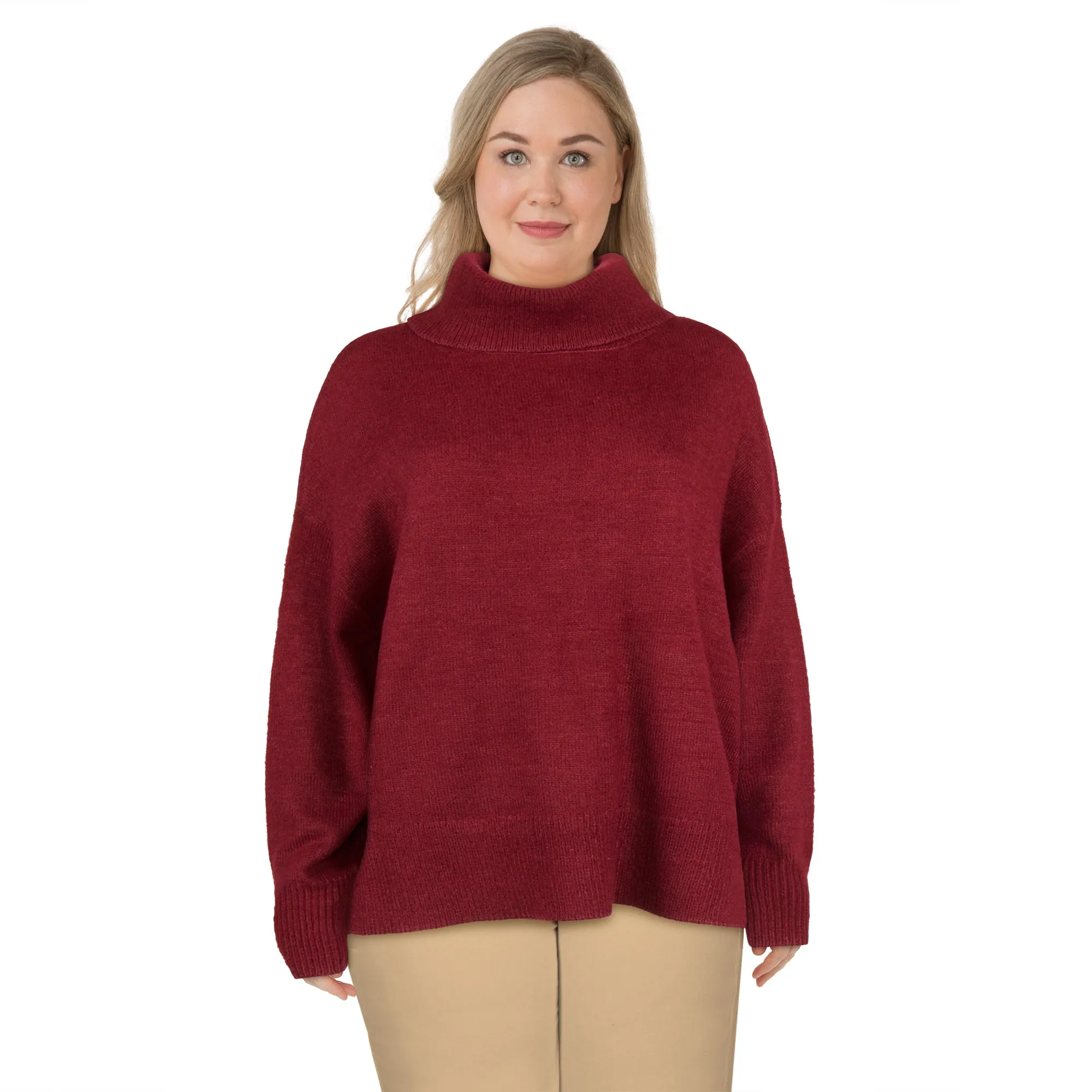 lily morgan Women's Turtleneck Pullover