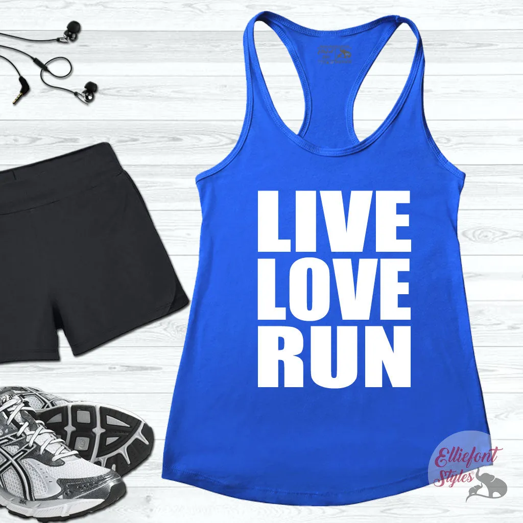 Live Love Run Workout Tank Top