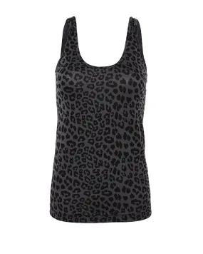 Maya Scoop Tank - Charcoal Grey