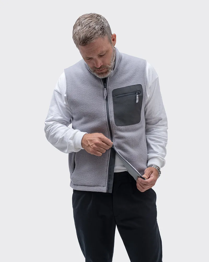 Merino Fleece Vest - Everest