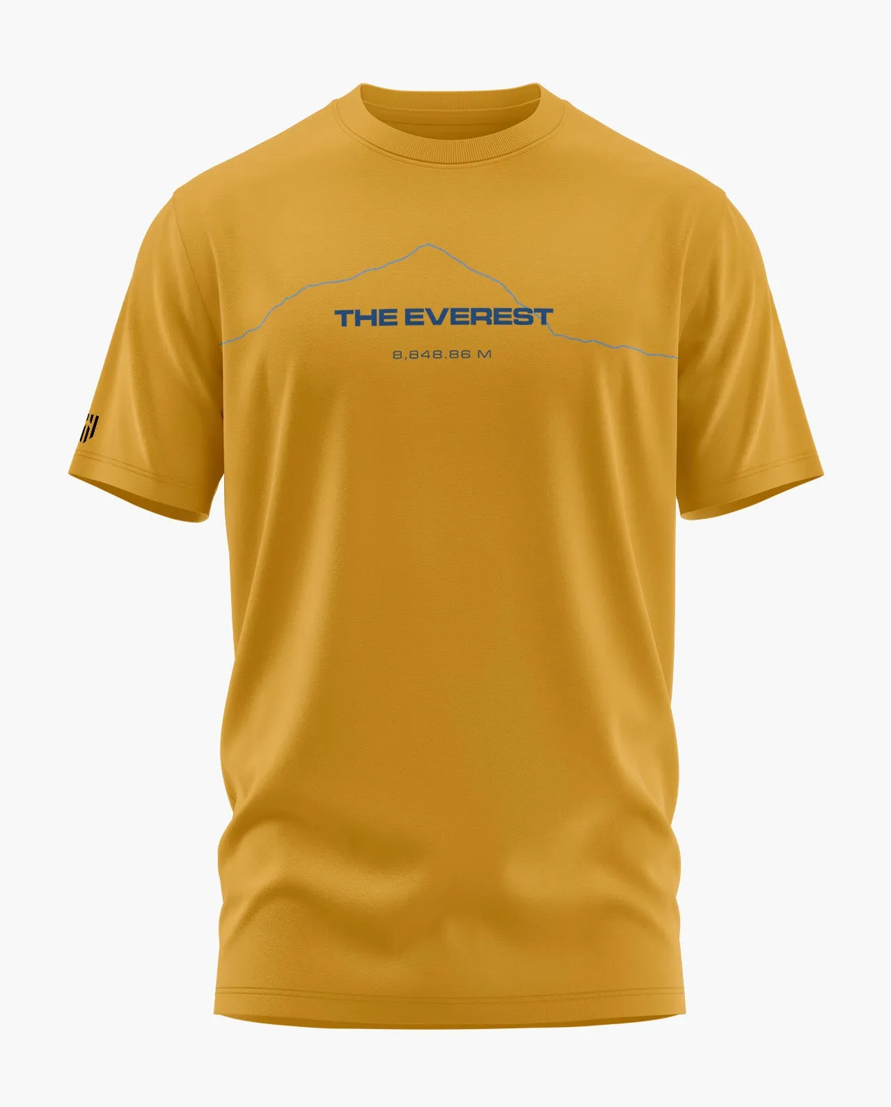 MOUNT EVEREST LINE ART Signature LuxeSoft Cotton T-Shirt