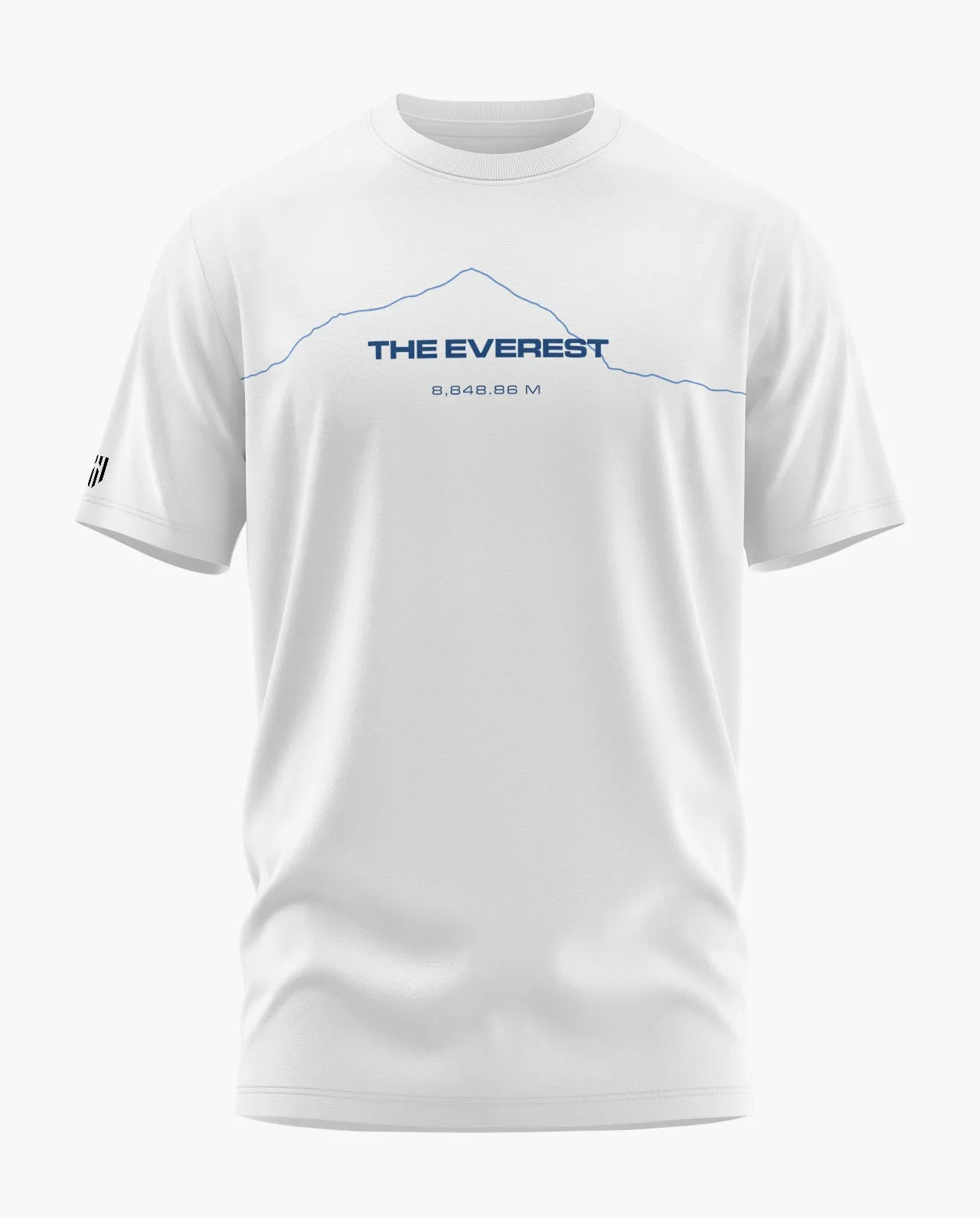 MOUNT EVEREST LINE ART Signature LuxeSoft Cotton T-Shirt