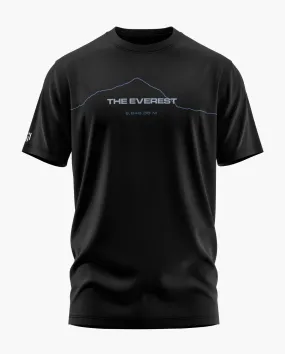 MOUNT EVEREST LINE ART Signature LuxeSoft Cotton T-Shirt