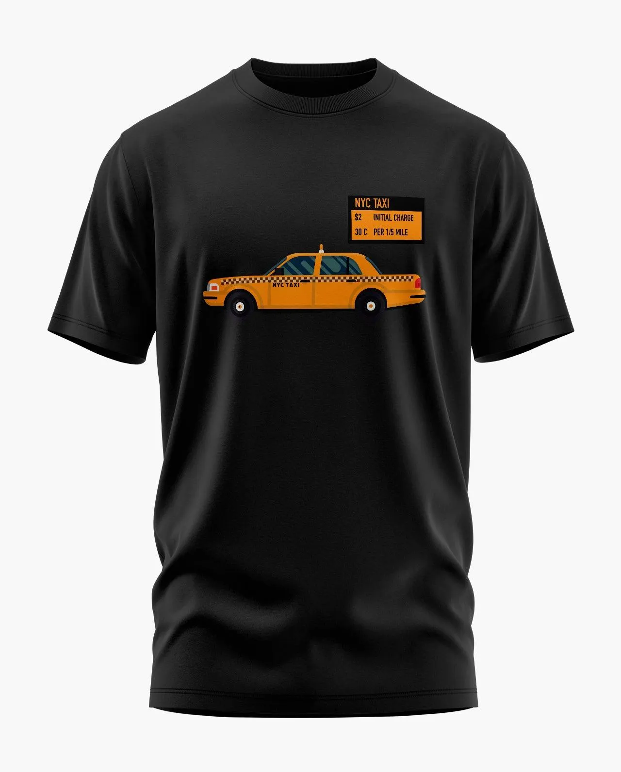 NYC Taxi Signature LuxeSoft Cotton T-Shirt