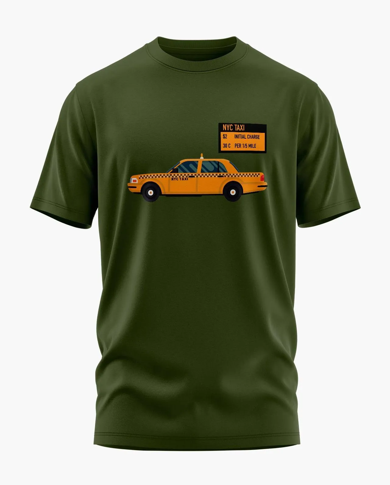 NYC Taxi Signature LuxeSoft Cotton T-Shirt