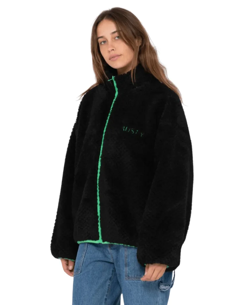 Ollie Sherpa Zip Through Fleece