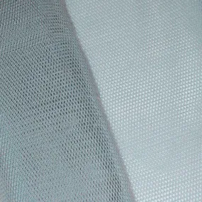 Pastel Teal/Beige Double Mesh Fabric