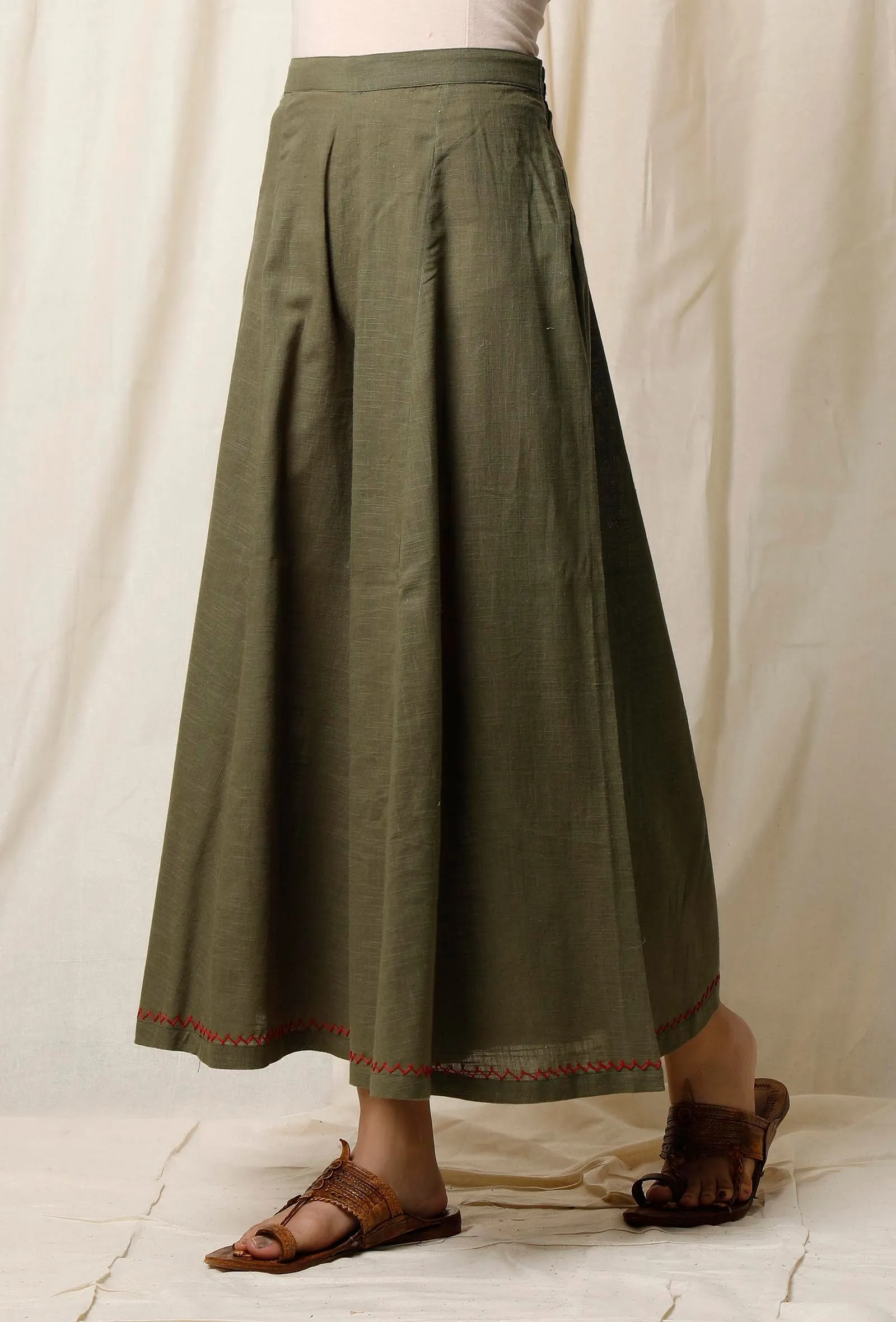 Peepal Cotton Slub Culottes