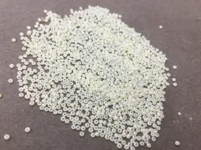 Premium Cream Lustre Round Rocaille Glass Seed Beads 15/0 (Wholesale)