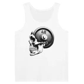 Skull Weightlifting Unisex Tank Top