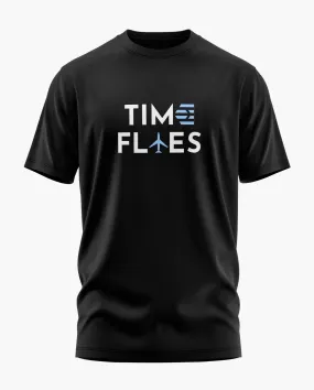 Time Flies Signature LuxeSoft Cotton T-Shirt