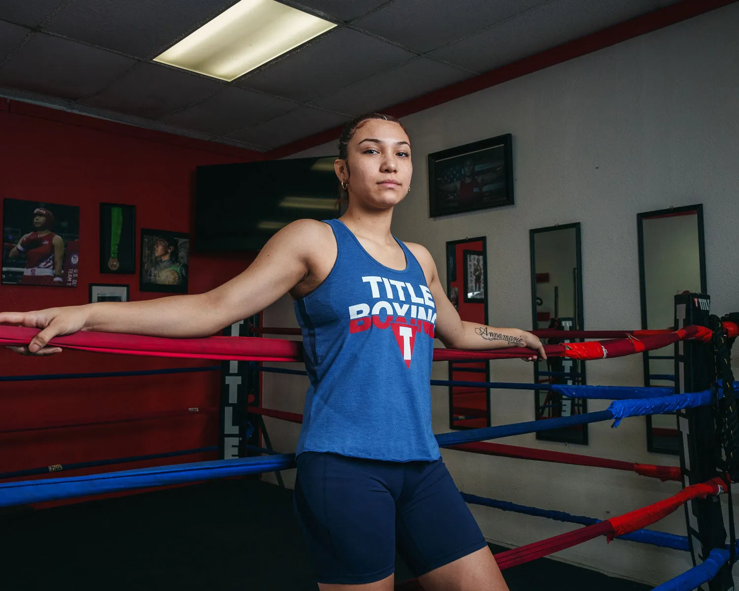 TITLE Boxing Altered Icon Women's Tank