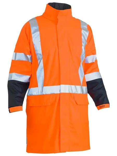 X Taped Hi Vis TTMC Stretch PU Rain Coat - BJ6955XT