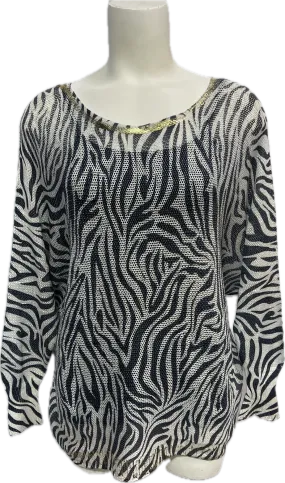 Zebra Mesh Top